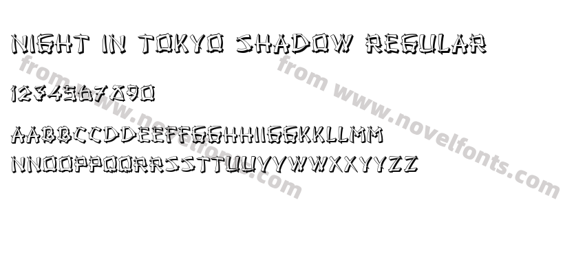 Night in Tokyo Shadow RegularPreview