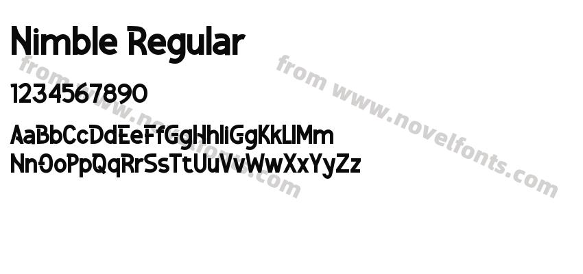 Nimble RegularPreview