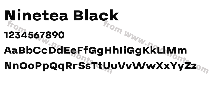 Ninetea BlackPreview