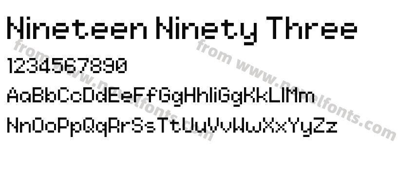 Nineteen Ninety ThreePreview