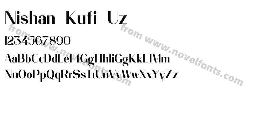 Nishan Kufi UzPreview