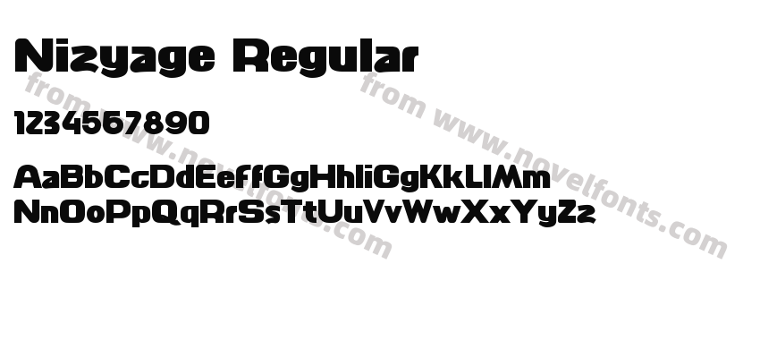 Nizyage RegularPreview