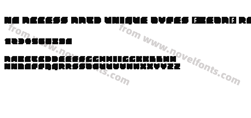No Access AACD Unique Types (BETA) RegularPreview