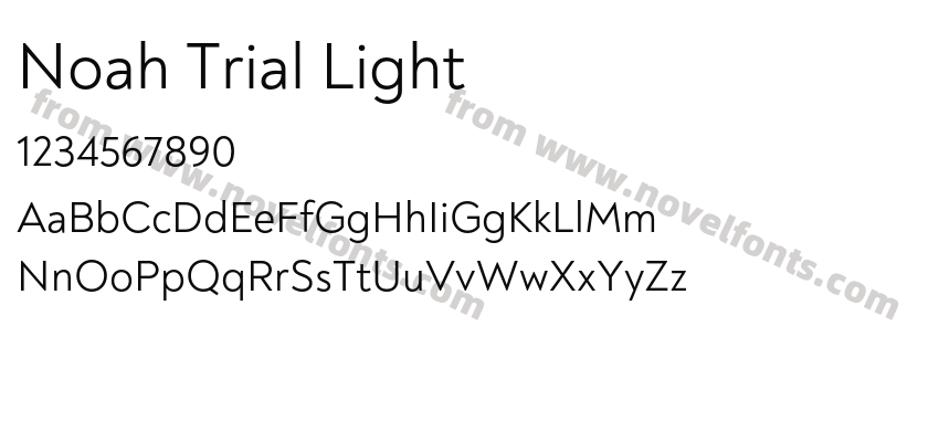 Noah Trial LightPreview
