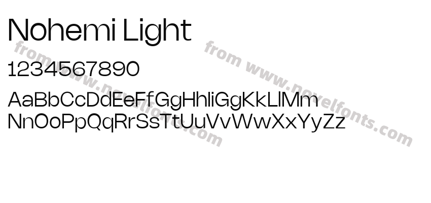 Nohemi LightPreview