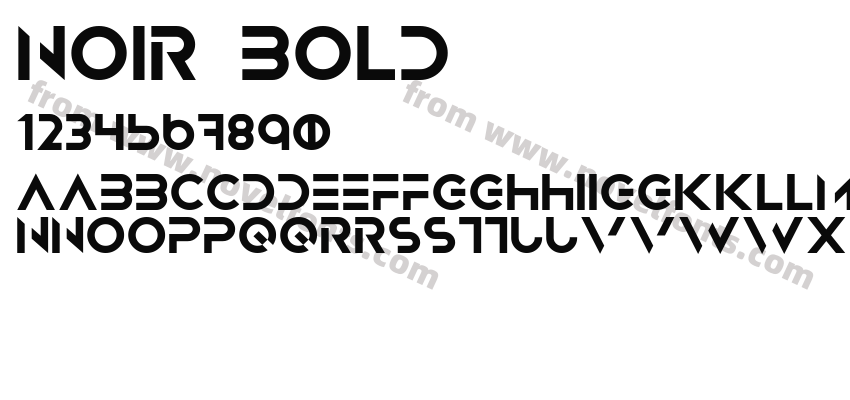 Noir BoldPreview