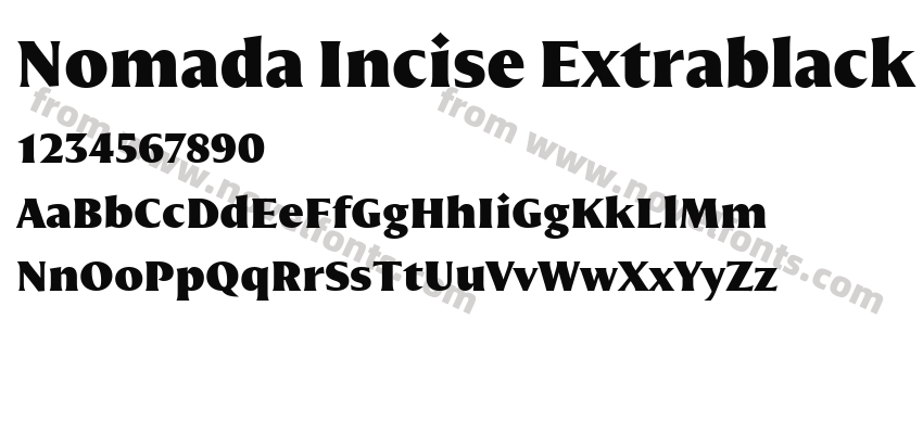 Nomada Incise ExtrablackPreview