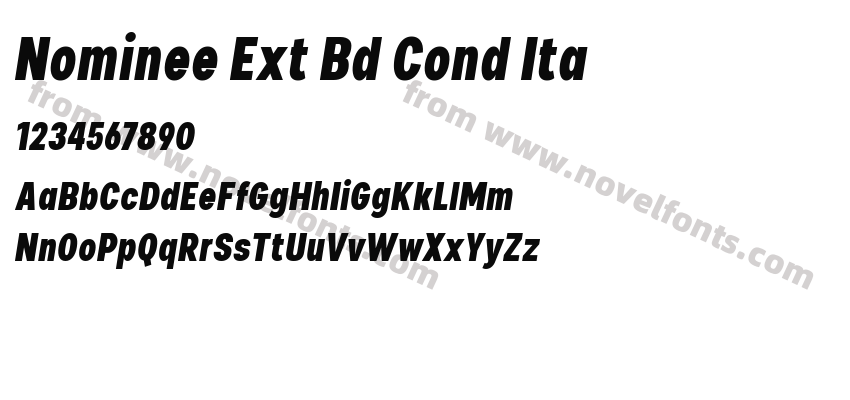 Nominee Ext Bd Cond ItaPreview