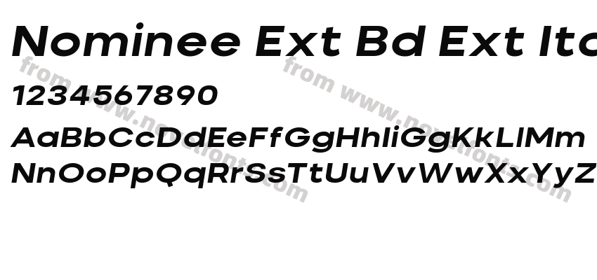 Nominee Ext Bd Ext ItaPreview