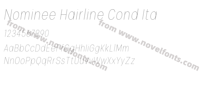 Nominee Hairline Cond ItaPreview