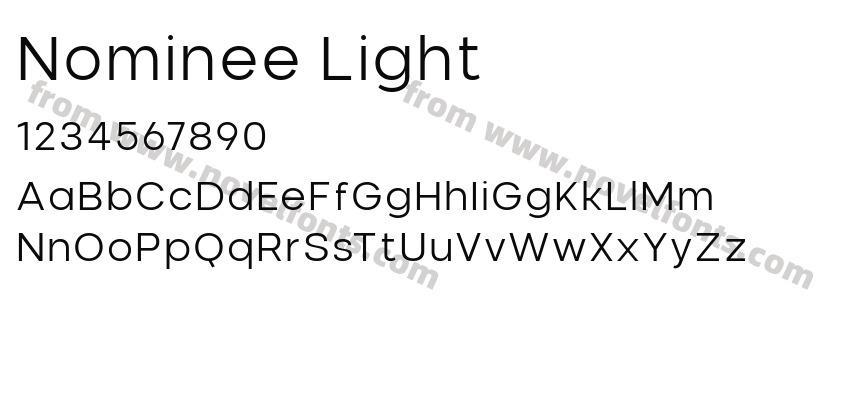 Nominee LightPreview