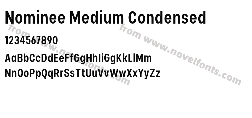 Nominee Medium CondensedPreview