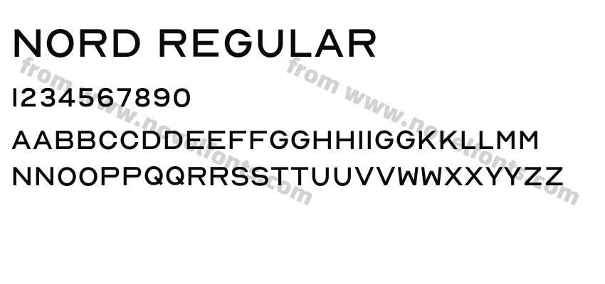 Nord RegularPreview
