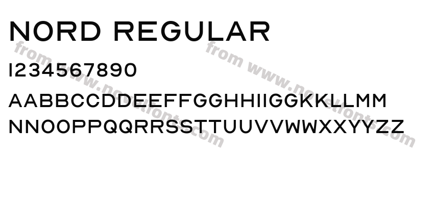 Nord RegularPreview