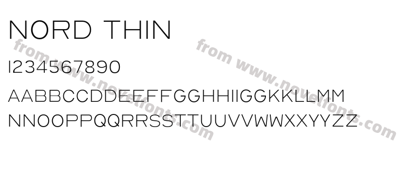Nord ThinPreview