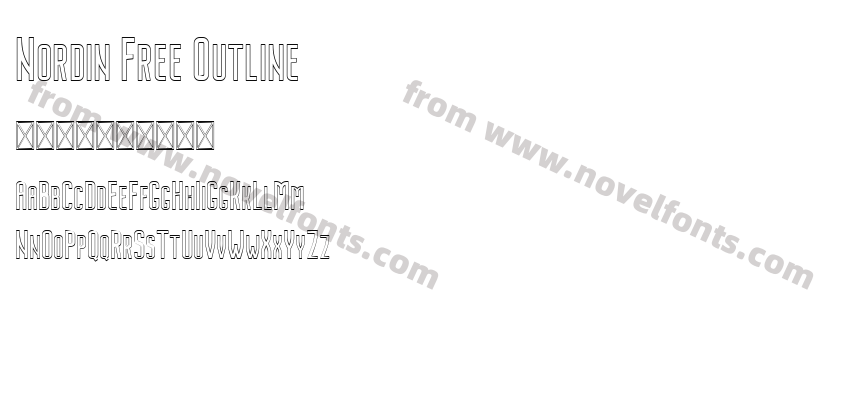 Nordin Free OutlinePreview
