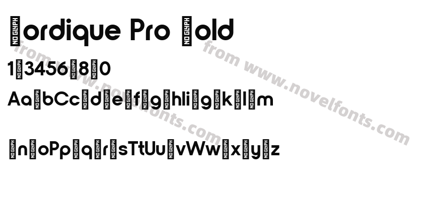 Nordique Pro BoldPreview