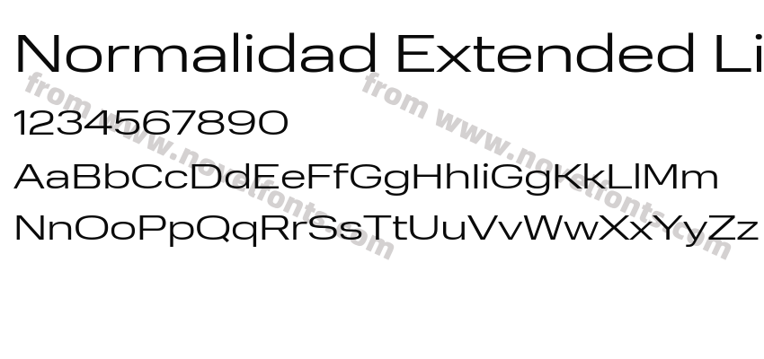Normalidad Extended LightPreview
