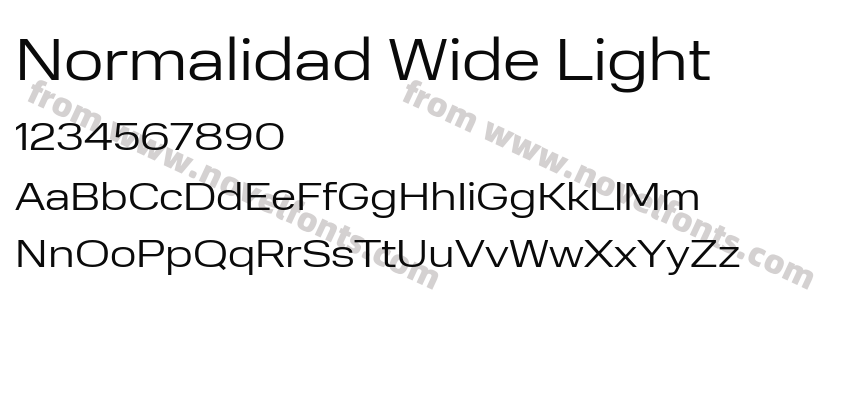 Normalidad Wide LightPreview