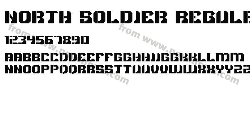 North Soldier RegularPreview