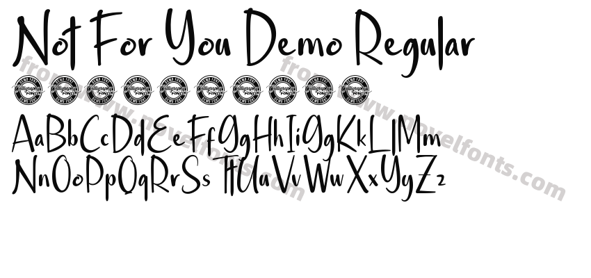 Not For You Demo RegularPreview
