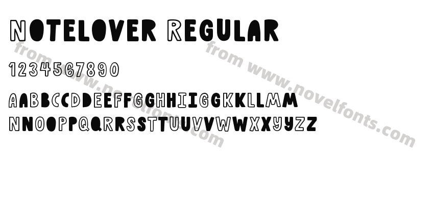 Notelover RegularPreview