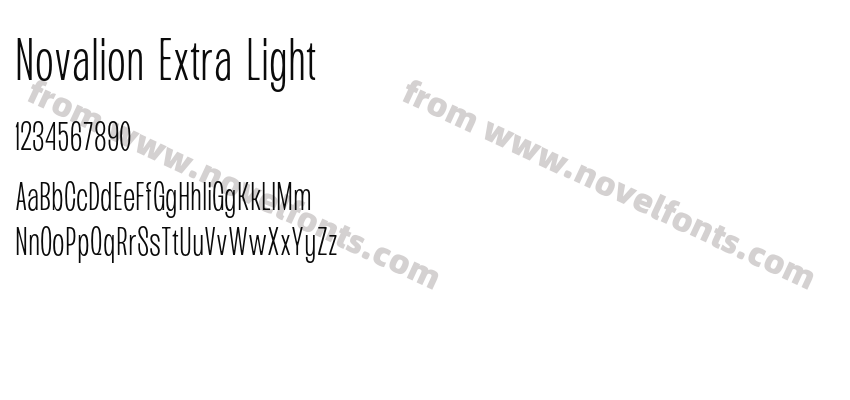 Novalion Extra LightPreview