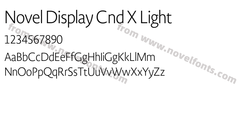 Novel Display Cnd X LightPreview