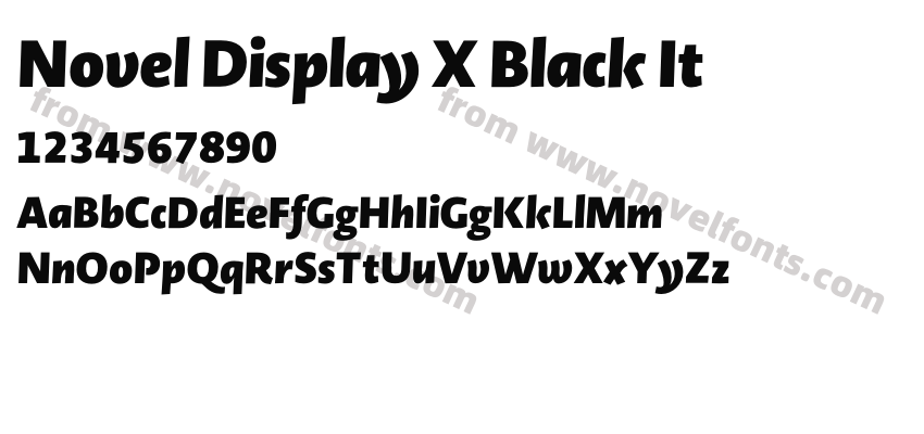 Novel Display X Black ItPreview