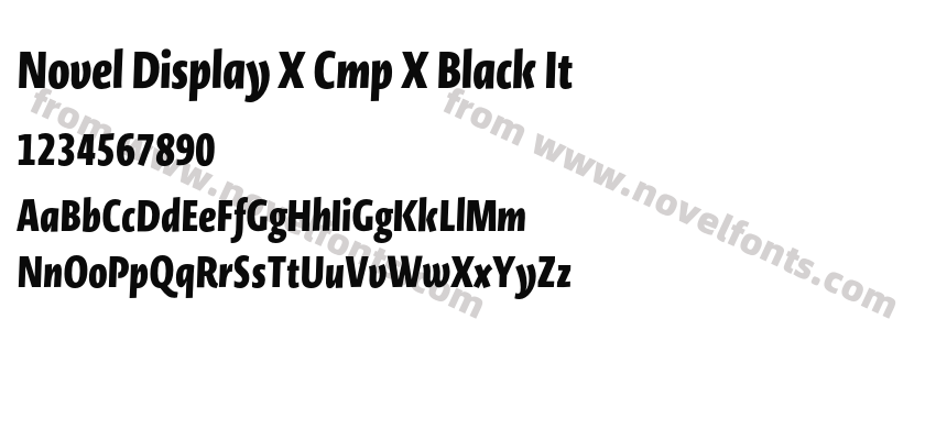 Novel Display X Cmp X Black ItPreview