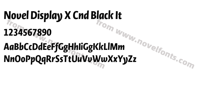 Novel Display X Cnd Black ItPreview