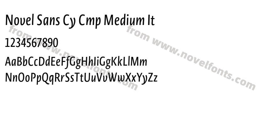 Novel Sans Cy Cmp Medium ItPreview