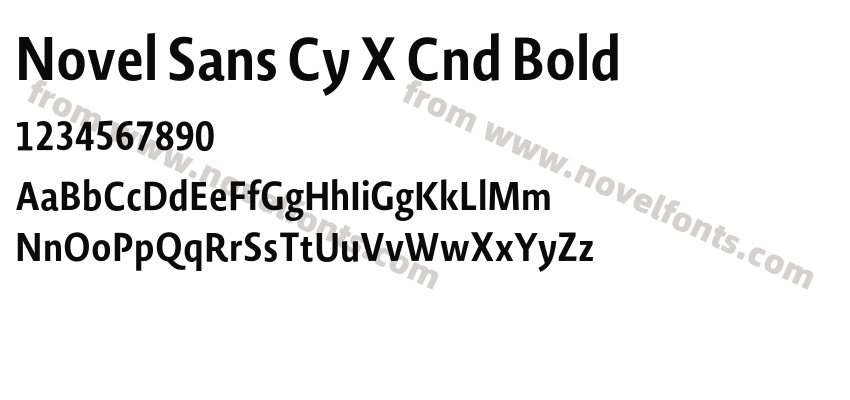 Novel Sans Cy X Cnd BoldPreview