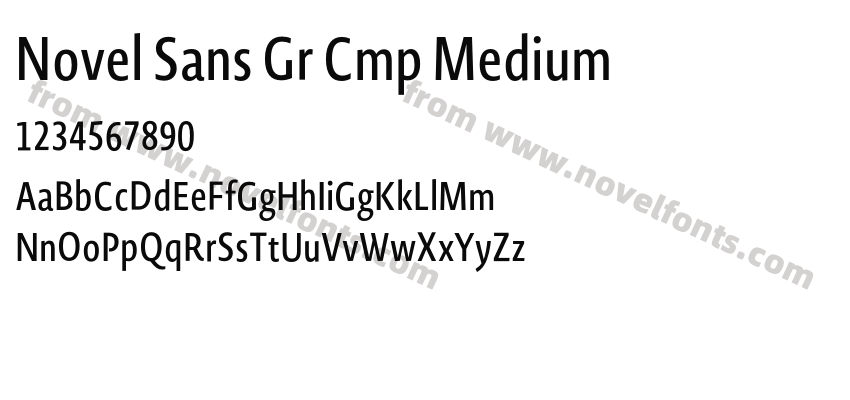 Novel Sans Gr Cmp MediumPreview