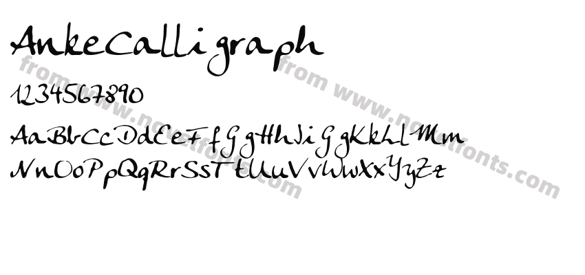 AnkeCalligraphPreview