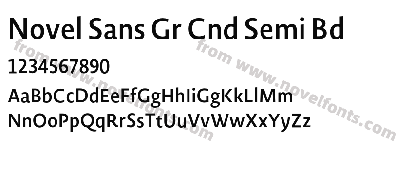 Novel Sans Gr Cnd Semi BdPreview