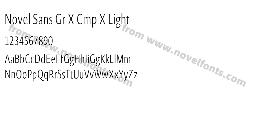 Novel Sans Gr X Cmp X LightPreview