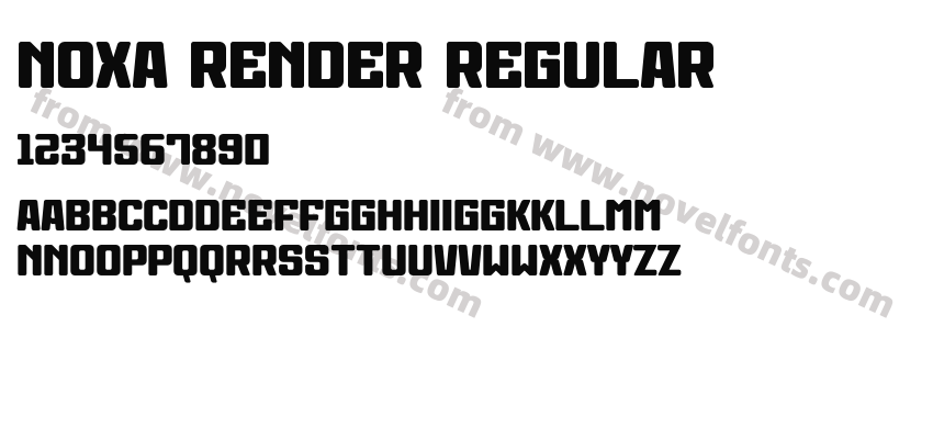 Noxa Render RegularPreview