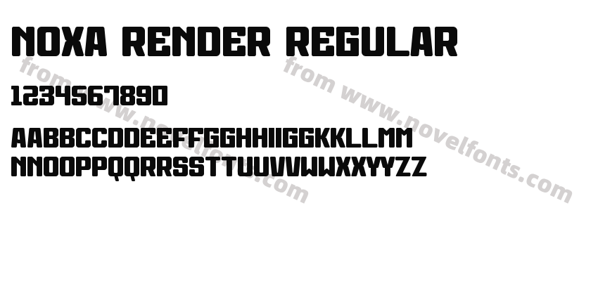 Noxa Render RegularPreview