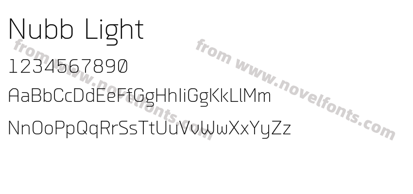 Nubb LightPreview