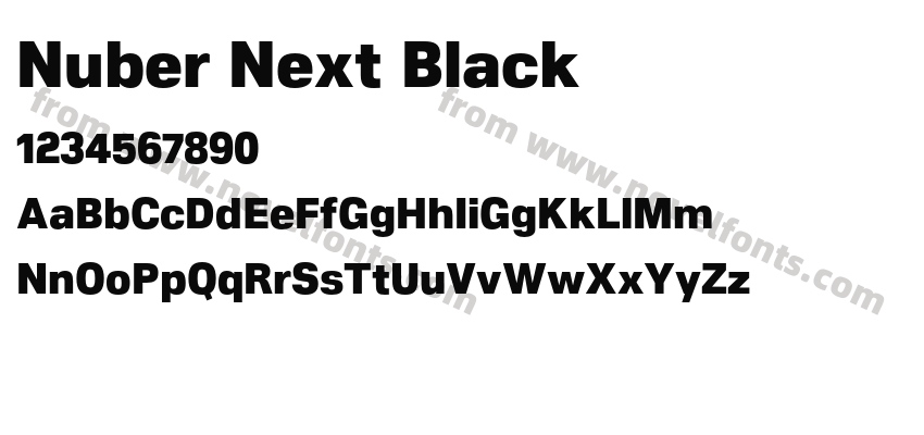 Nuber Next BlackPreview