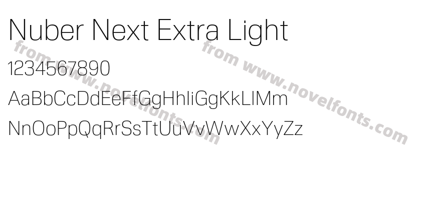 Nuber Next Extra LightPreview