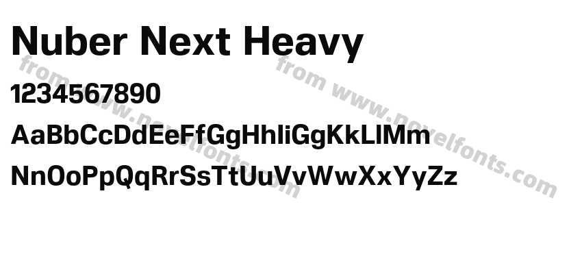 Nuber Next HeavyPreview
