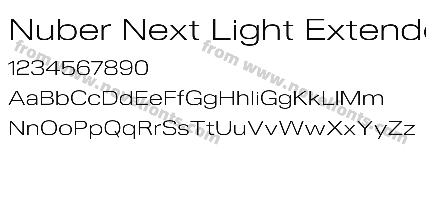 Nuber Next Light ExtendedPreview