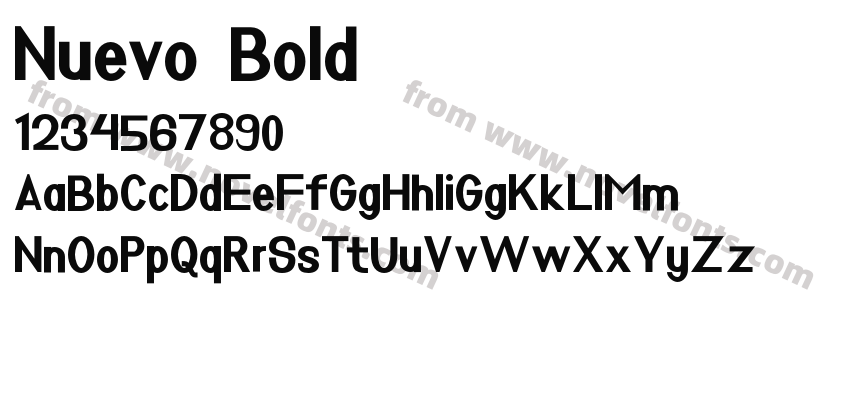 Nuevo BoldPreview