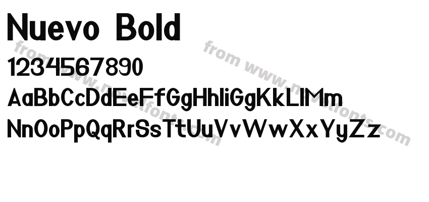 Nuevo BoldPreview