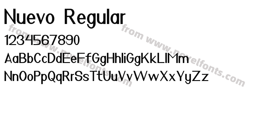 Nuevo RegularPreview