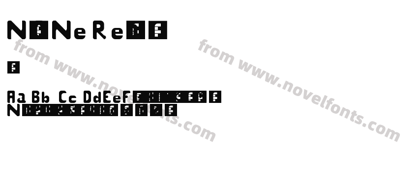 Num O Ne RegularPreview