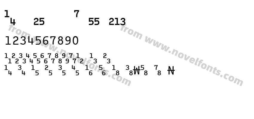 Numbers GreenbackPreview