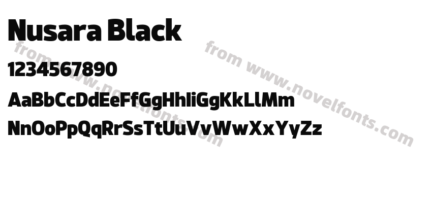 Nusara BlackPreview